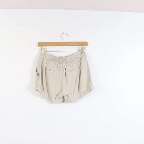 *Old Navy Beige Linen Blend Shorts - Picture 4 of 5
